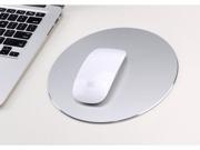 Wanmingtek Computer Game Mouse Pad 8.66 Round Smooth Gaming Aluminium Mouse Pad Fast and Accurate Control with Non slip Rubber Base for PC Computer Laptop