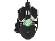 Wanmingtek Custom programmable Wired Gaming Mouse 9 Buttons 4 Colors Light 4000 Adjustable DPI Optical Gamer Mice Computer mouse Perfect For LOL Gamer Laptop Ga