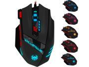 Wanmingtek 9200 DPI Professional Gaming Mouse Optical PC 8 Buttons USB Wired Game Mice for Pro Notebook PC Laptop Gamer
