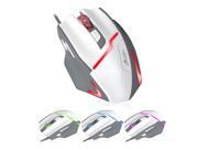 Wanmingtek Ergonomic Optical Wired 7200DPI Gaming Mouse with 7 Buttons and 7 Colors Breathing Light for Gamer PC Macbook Laptop
