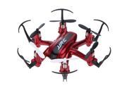 JJRC H20 4 Channel 2.4ghz 6 Asix Gyro Rc Quadcopter Nano Hexacopter Headless Mode RTF Drone Explorers 3d Flips (H20 Red)
