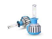 H1 LED Headlight Bulbs Car Light Conversion Kit Convex Chips 70W 7200LM 6000K Cool White - 2 Year Warranty H1 LED Headlight Bulbs Car Light Conversion Kit Convex Chips 70W 7200LM 6000K Cool White - 2 Year Warranty