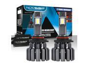 NOVSIGHT 9005 LED Headlight Bulbs- 80W 6000K 12000 Lumens Extremely Bright HB3 Automotive Grade LED Chips Conversion Kit NOVSIGHT 9005 LED Headlight Bulbs- 80W 6000K 12000 Lumens Extremely Bright HB3 Automotive Grade LED Chips Conversion Kit