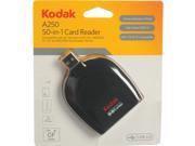Kodak A250 50 in 1 Memory Card Reader Writer 83037 SD SDHC CF XD MS MS PRO