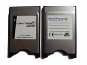 100 x PCMCIA TO CF CompactFlash Memory Card Adapter Reader Converter