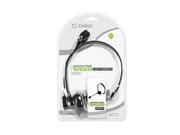 Cellet 2.5mm Hands Free Headset with Boom Mic for Home Office Cell Phones
