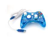 Wired USB Controller Gamepad Joypad For Microsoft Xbox 360 PC Afterglow Blue