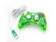 Wired Controller USB Gamepad Joypad For Microsoft Xbox 360 PC Windows10 Green