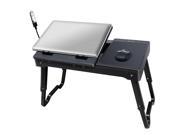 Laptop Table Stand Multi Functional Computer Notebook Internal Cooling Fan LED