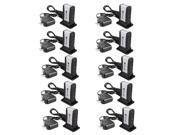 10pcs 7 Port USB 2.0 HUB 480Mbps Speed AC Power Adapter US Plug for Laptops