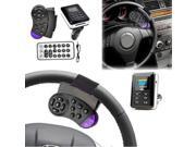 Bluetooth Handsfree Car Kit MP3 Player FM Transmitter Steering Wheel Bluetooth Handsfree Car Kit MP3 Player FM Transmitter Steering Wheel
