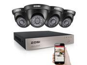 ZOSI HD 1080N 8CH HDMI DVR 1500TVL IR Outdoor CCTV Home Security Camera System ZOSI HD 1080N 8CH HDMI DVR 1500TVL IR Outdoor CCTV Home Security Camera System