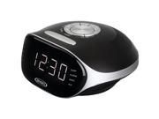 Jensen Bluetooth Digital AM/FM Dual Alarm Clock Radio - Black (Jcr-228)