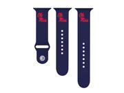 Mississippi Rebels Silicone Sport Band Fits 42mm Apple Watch™