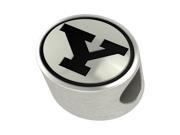 Youngstown State Penguins Bead Fits Pandora Style Bracelets