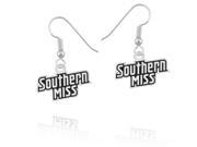 Southern Mississippi Golden Eagles Logo Drop Earrings