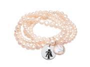 North Carolina A T Aggies State Pearl Bracelet Set