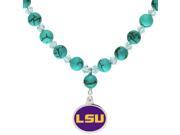 LSU Tigers Turquoise Necklace