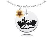 Nevada Las Vegas Rebels Necklace with Flower Charm