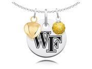 Wake Forest Demon Deacons Necklace with Charm Accents