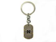 Nicholls State Colonels Two Tone Key Ring