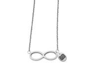 North Carolina State Wolfpack Stainless Steel Infinity Necklace
