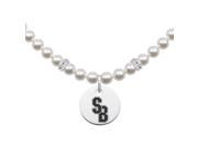 Stony Brook Seawolves Necklace with Round Charm