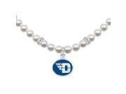 Dayton Flyers White Pearl Necklace