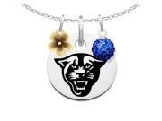 Georgia State Panthers Necklace with Flower Charm