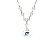 Emory Eagles Pearl Necklace