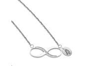 Towson Tigers Infinity Necklace