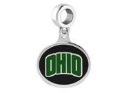 Ohio Bobcats Silver Charm Dangle