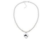 Alpha Omega Epsilon Sorority Pearl Necklace