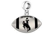 Wyoming Cowboys Football Dangle Charm