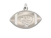 Christopher Newport Captains Silver Football Charms