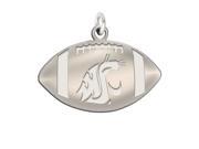 Washington State Cougars Silver Football Charms Washington State Cougars Silver Football Charms