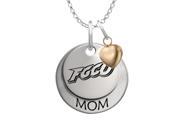 Florida Gulf Coast Eagles MOM Necklace with Heart Accent