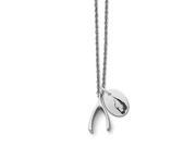 Hofstra Pride Wishbone Necklace