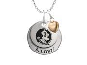 Florida State Seminoles Alumni Necklace with Heart Accent