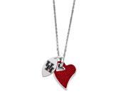 Houston Cougars Red Crystal Necklace