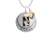 Northwestern Wildcats with Heart Accent