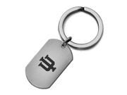 Indiana Hoosiers Stainless Steel Key Ring