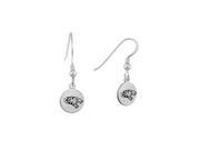 Towson Tigers Round Earrings