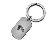 New Mexico State Aggies Stainless Steel Key Ring