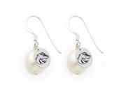 Boise State Broncos Pearl Drop Earrings