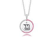 Morgan State Bears Pink CZ Necklace