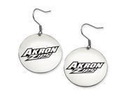 Akron Zips Disc Earrings