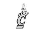 Cincinnati Bearcats Silver Logo Cut Out Charm