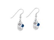 Grand Valley State Lakers Color and Freshwater Pearl Earrings