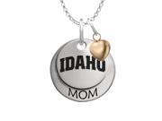 Idaho Vandals MOM Necklace with Heart Accent